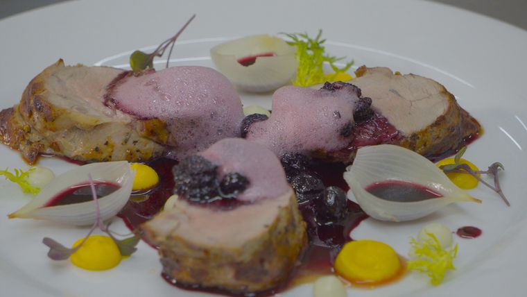 Solomillo de cerdo: una delicia. Solomillo de cerdo: una delicia.