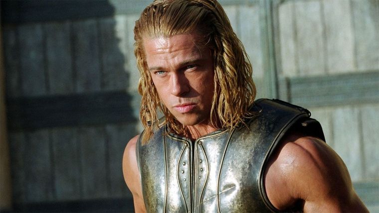 Algunas escenas de Troya con Brad Pitt. Algunas escenas de Troya con Brad Pitt.