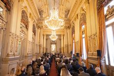 La Embajada de Georgia en Argentina ofreció una recepción, que inició a las 11:30 h del día 22 de mayo, con un cóctel de bienvenida.