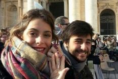 el encuentro de violetta con el papa francisco