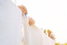 Las prendas blancas requieren de un cuidado especial Foto: Archivo MDZ