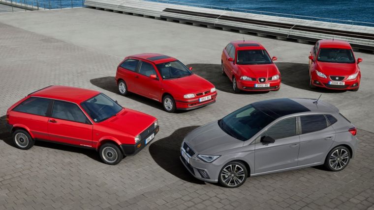 El SEAT Ibiza cumple 40 años y lo celebra con una edición limitada Foto: SEAT