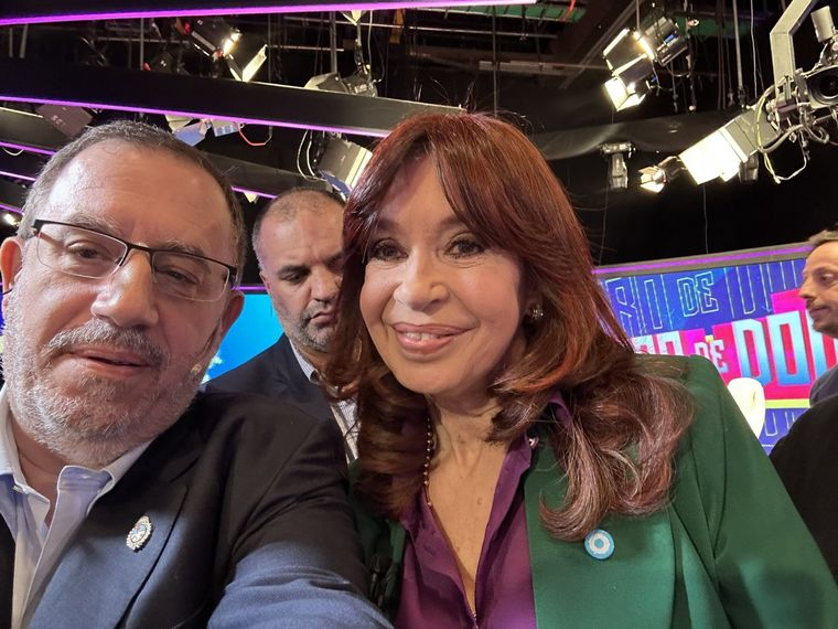 Cristina Fernández habló en C5N Foto: Twitter @CarlosMaslaton