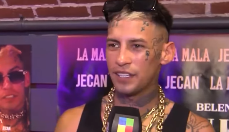 La respuesta de L-Gante a las duras acusaciones por abuso sexual de Dakota Gotth. Foto: Captura de pantalla América TV