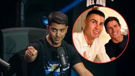 Cristiano Ronaldo, expectante de la pelea entre su amigo Edu Aguirre y Gastón Edul.