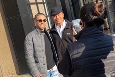 El Papu Gómez disfruta el domingo en Maipú. Foto: MDZ