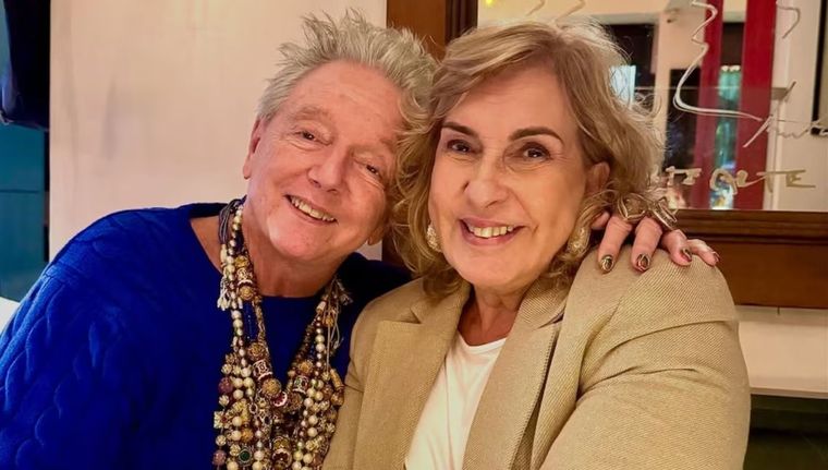 Pepe y Georgina volvieron a construir su amistad. Foto: Instagram: @pepecibrianc