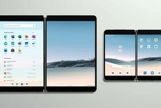 se viene: publican fotos del smartphone de dos pantallas de microsoft