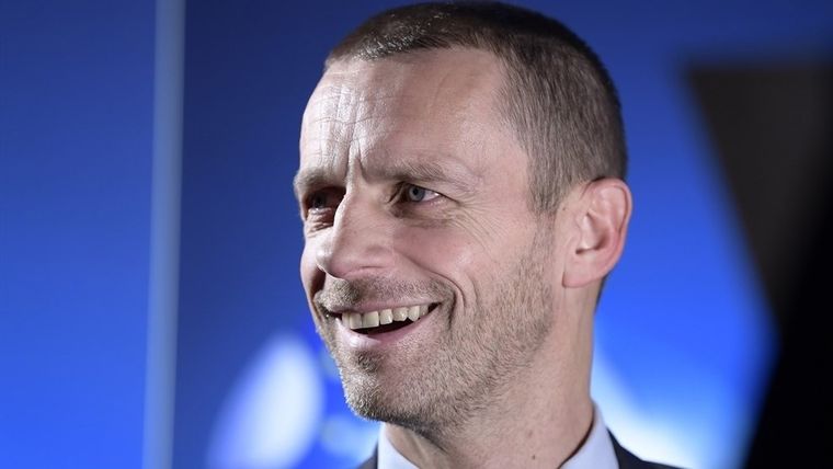 Aleksander Ceferin, presidente de la UEFA Foto: UEFA