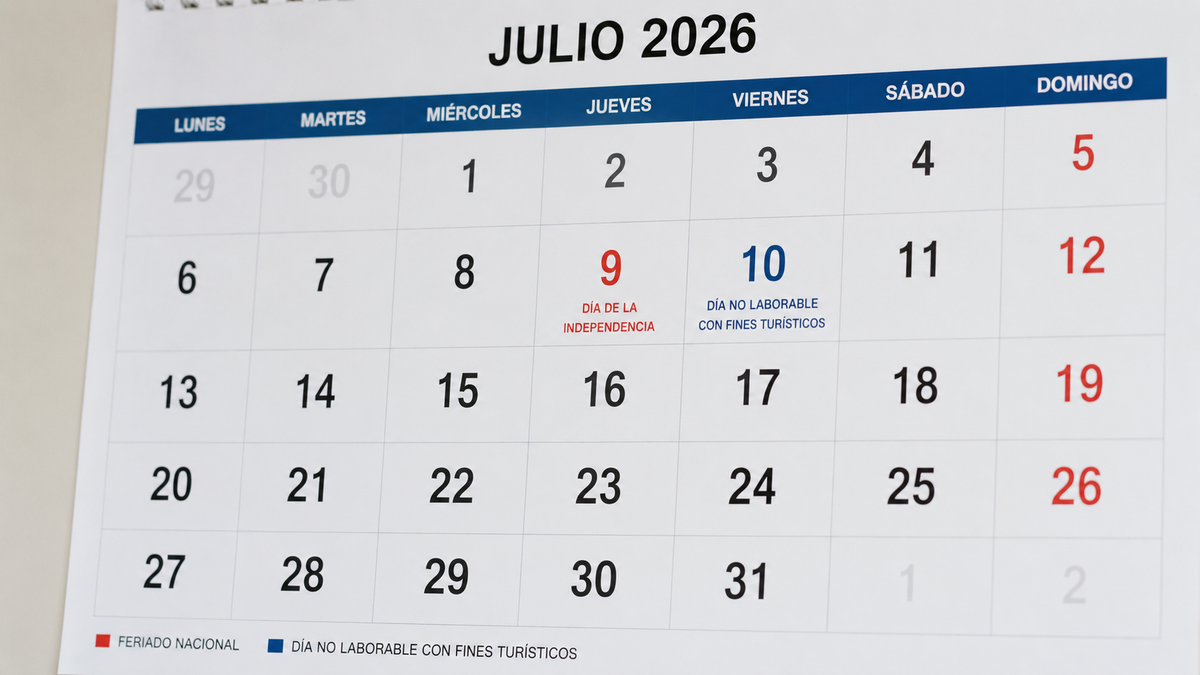 Sorpresa por un feriado este miércoles 22 de julio: quiénes no tienen que trabajar