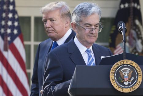 El presidente de Estados Unidos, Donald Trump, y el presidente de la Reserva Federal (Fed), Jerome Powell. El presidente de Estados Unidos, Donald Trump, y el presidente de la Reserva Federal (Fed), Jerome Powell.