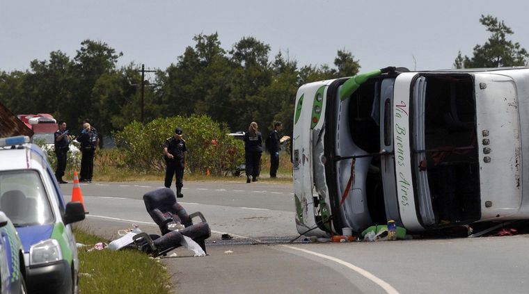 En el accidente murieron dos nenas Foto: Telam