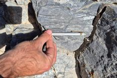 La Dirección de Minería buscaba constatar la existencia en el suelo de óxidos y sulfuros de hierro conocidos como Cerro Franke.