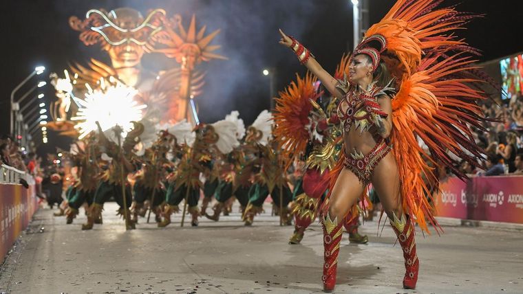 El Carnaval se vive con una verdadera fiesta Foto: Télam