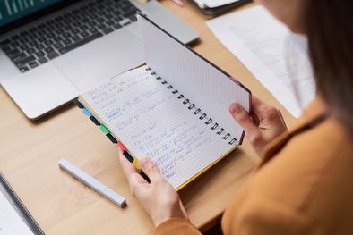MDZol | cuaderno escrito viejo