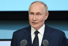 En un discurso en San Petersburgo, el presidente Putin envió una clara advertencia a Occidente. Foto: BBC