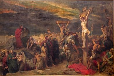MDZol | La crucifixión de Jean Francois Portaels (1886). Foto: Getty Images