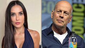 Demi Moore no sabía lo mal que está Bruce Willis. Foto: Archivo
