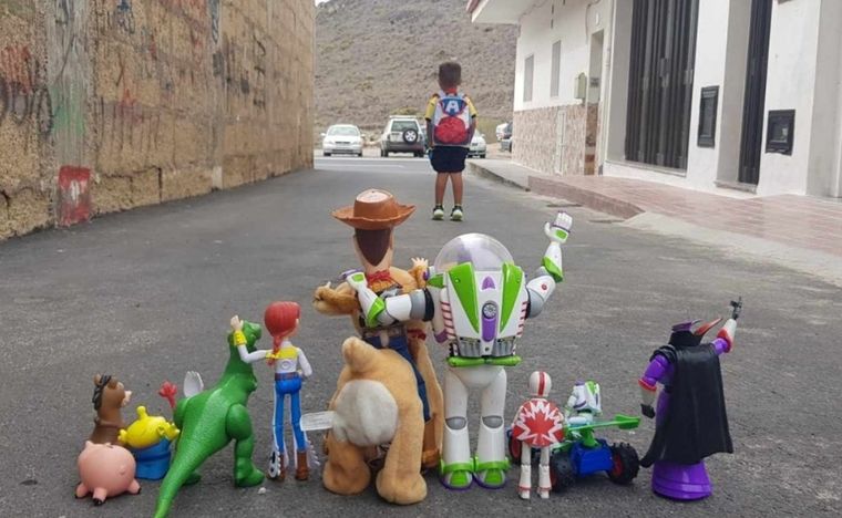 Los juguetes fueron los protagonistas.