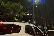 El Gobierno apagó la imagen de Evita Perón en la 9 de Julio