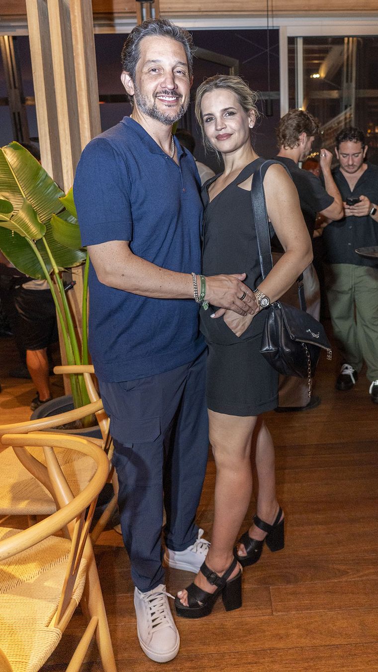 Germán Paoloski y Sabrina Garciarena. Germán Paoloski y Sabrina Garciarena.