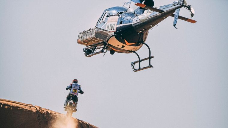 El Dakar cumplió con otra dura jornada. Foto: @dakar