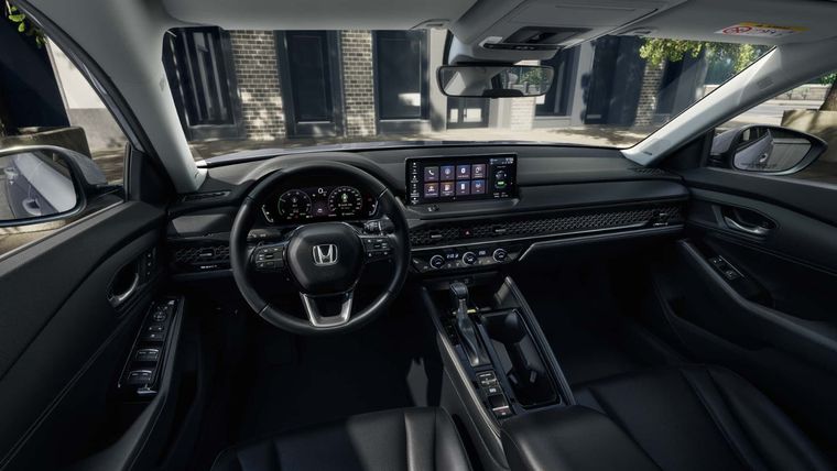 Interior del Honda Accord Advanced Hybrid Foto: Honda