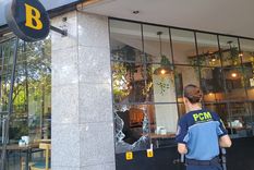 El café capitalino que volvió a ser el escenario de un robo.