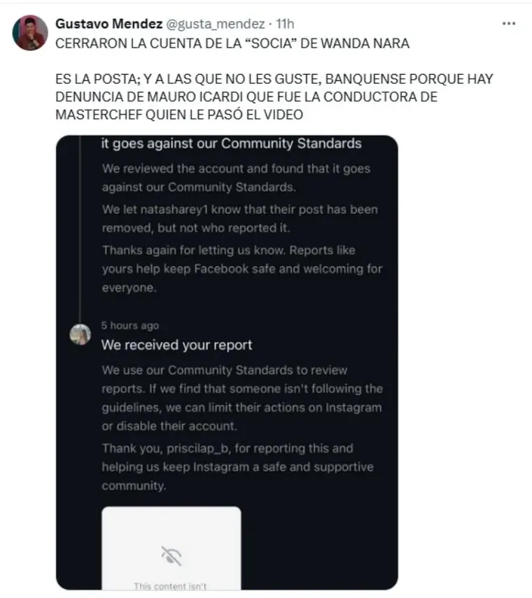 Gustavo Mendez dio la información. Gustavo Mendez dio la información.