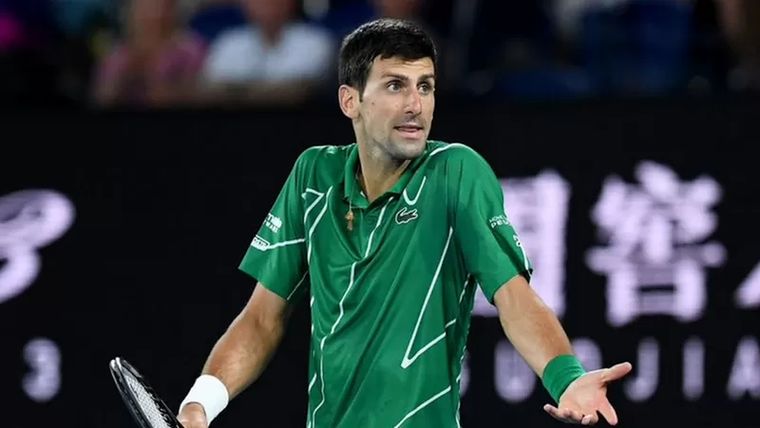 Foto: GETTY IMAGES. Novak Djokovic es uno de los atletas de alto perfil que se ha opuesto a la vacunación contra la covid-19.