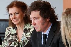 El presidente Javier Milei explicó la salida de la canciller Diana Mondino por su imperdonable error en la votación de la delegación argentina ante la ONU. Foto: EFE