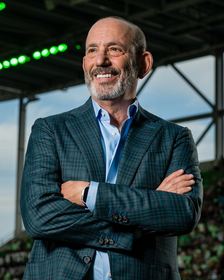 Don Garber, comisionado de la Major League Soccer desde 1999. Don Garber, comisionado de la Major League Soccer desde 1999.