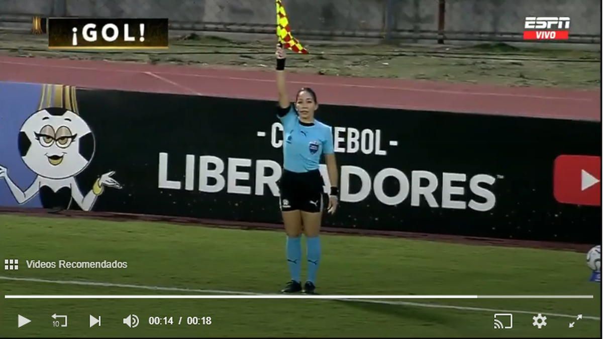 El increíble error arbitral que anuló un golazo de Independiente Rivadavia en la Libertadores