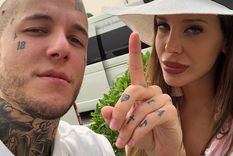 Los hermanos, distanciados. Foto: @alexcaniggia