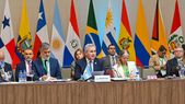 El canciller Pablo Quirno en la Cumbre del Mercosur en Brasil El canciller Pablo Quirno en la Cumbre del Mercosur en Brasil