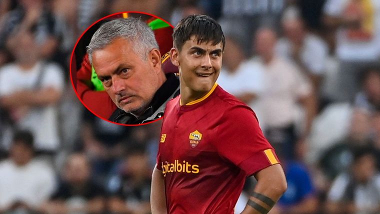 Dybala recibió otro elogio importante de Mourinho en la Roma.