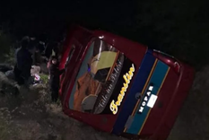 Una de las imágenes del accidente Foto: NA Una de las imágenes del accidente Foto: NA