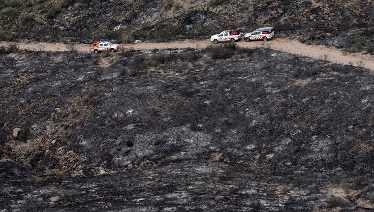 Estará prohibido hacer fogatas durante el Zonda. Foto: Walter Moreno/Mdz