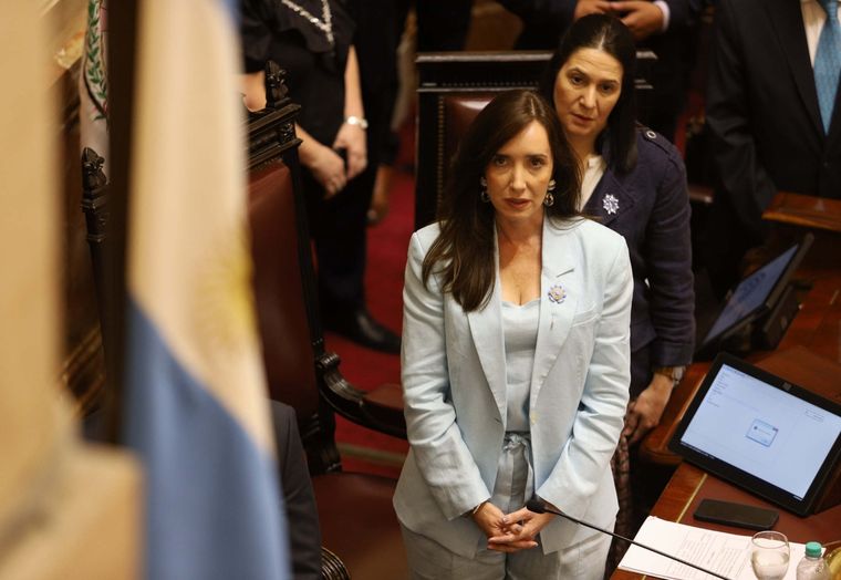 El Senado será el escenario de una eufórica sesión precidida por Victoria Villarruel. Foto: Noticias Argentinas