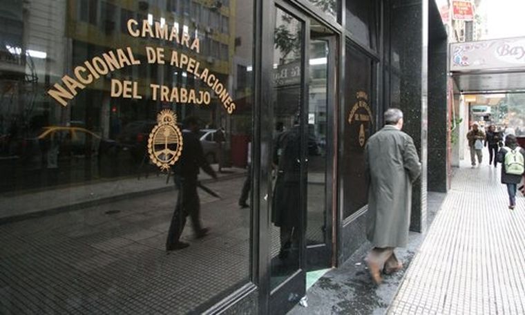Cámara Nacional del Trabajo El fallo de la Cámara Nacional del Trabajo ratificó el fallo de primera instancia. Foto: Prensa CIJ