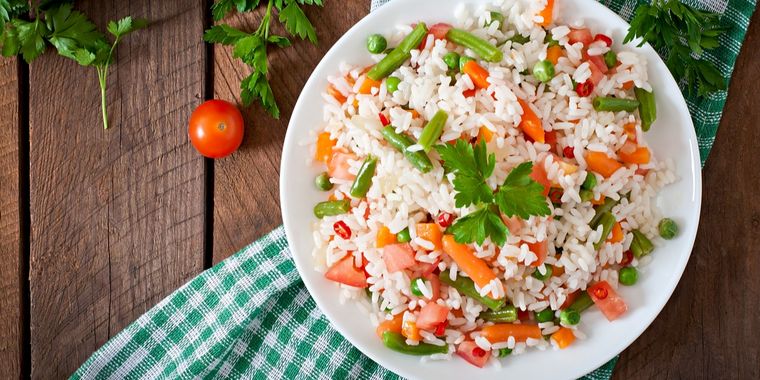 ensalada de arroz Foto: Shutterstock