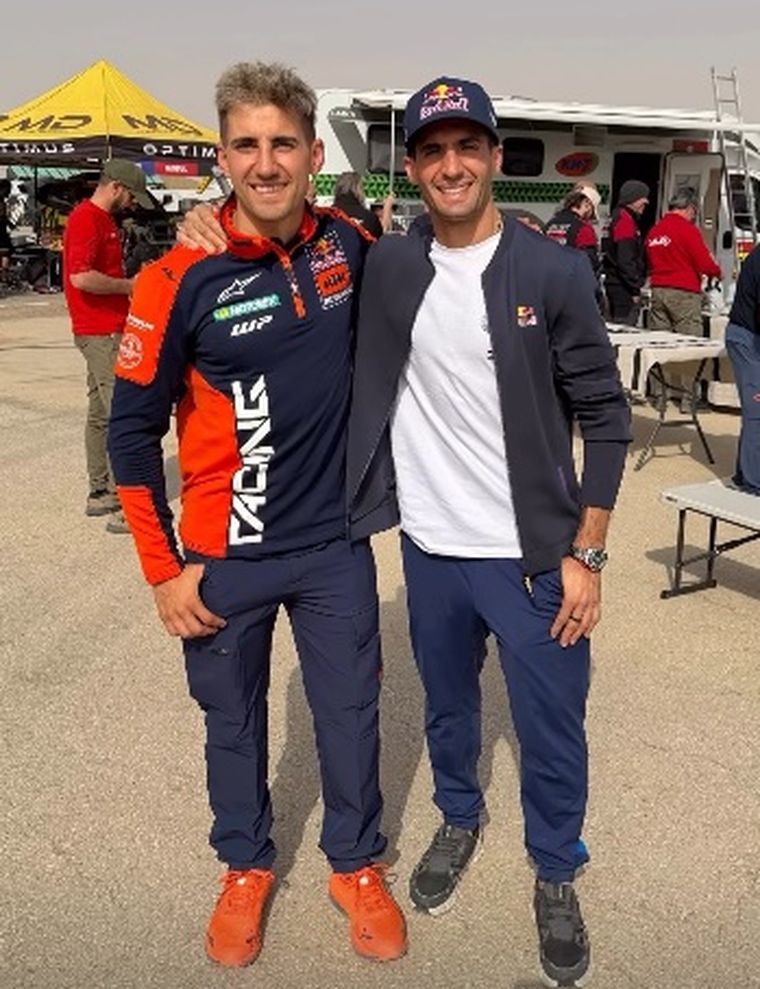 Día inolvidable para los Benavides en el Rally Dakar. Día inolvidable para los Benavides en el Rally Dakar.