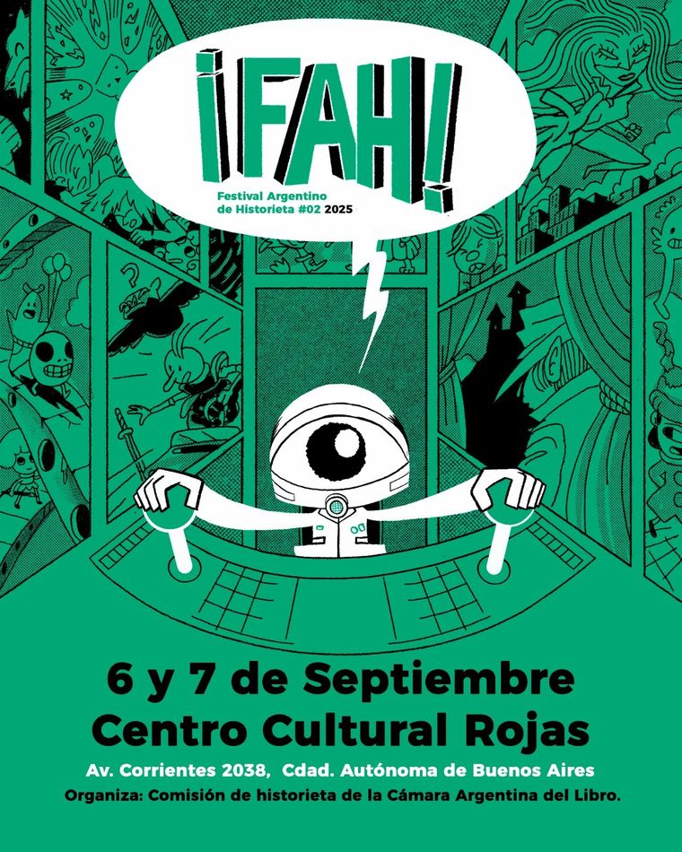 El Festival Argentino de Historieta 2025 tiene como objetivo homenajear la historieta en todas sus formas. El Festival Argentino de Historieta 2025 tiene como objetivo homenajear la historieta en todas sus formas.