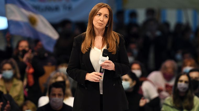 María Eugenia Vidal fulminó al Gobierno por la prohibición de las cuotas para la compra de viajes al exterior. Foto: Télam