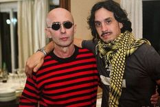 El Indio Solari junto a Martín Carrizo