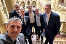 Los radicales que acompañan al Gobierno. Foto: X