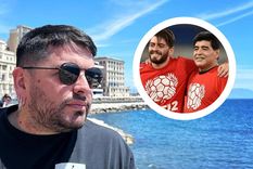 Diego Maradona Junior publicó una foto en homenaje a su papá Uno de los hijos del Diez fue motivo de comentario en las redes sociales