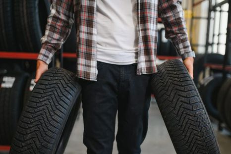 Promoción del Banco Nación en neumáticos.