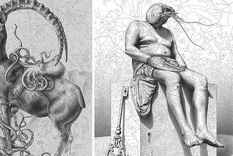 cientos de dibujos ocultos en dos ilustraciones