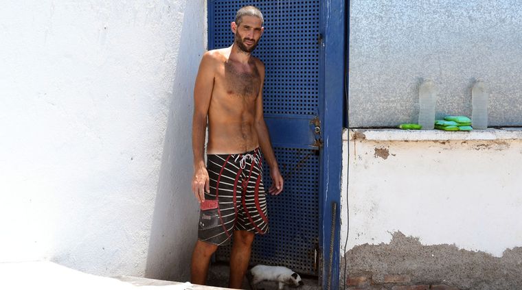 Gil Pereg antes de su detención. Foto: Télam